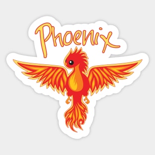 Phoenix With Title Sticker